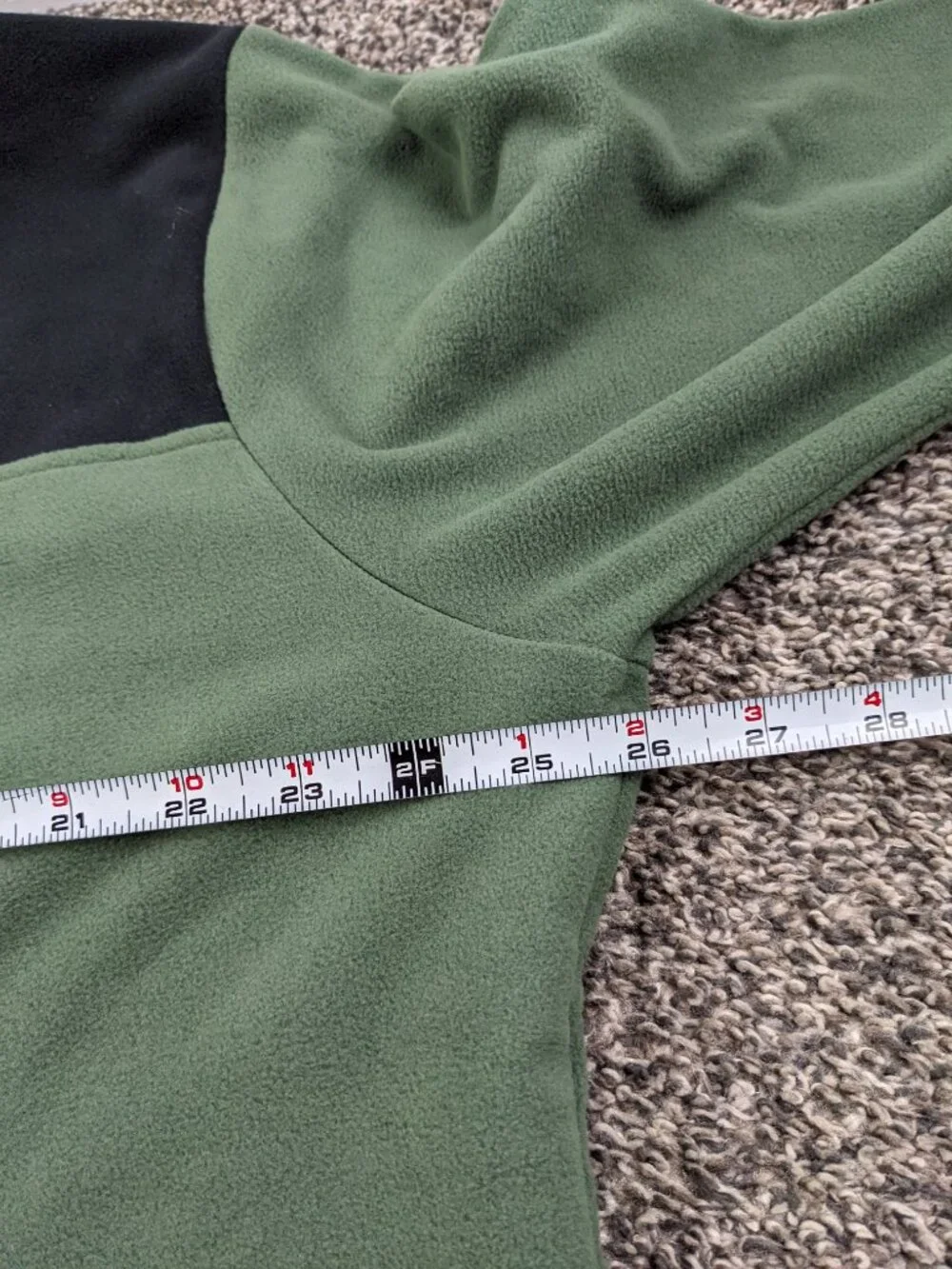 NWT The North Face Jacket TKA Glacier Fleece 1/4 Zip Thyme Green Mens XL